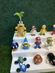 Super Mario Bros. Action Figures Lot 15 Pcs Nintendo Collection Bowser Jr. Iggy