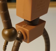 2009 Toynami Futurama Roberto Build-a-Bot with Custom Knife