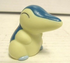 1999 Pokemon Finger Puppet Cyndaquil Figure Gotta Catch Them All Nintendo Bandai