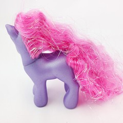 My Little Pony Petal Blossom G3 Purple Pony Super Long Glitter Mane Hair Hasbro