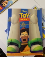 Vintage Toy Story Lot Books CD VHS Toy