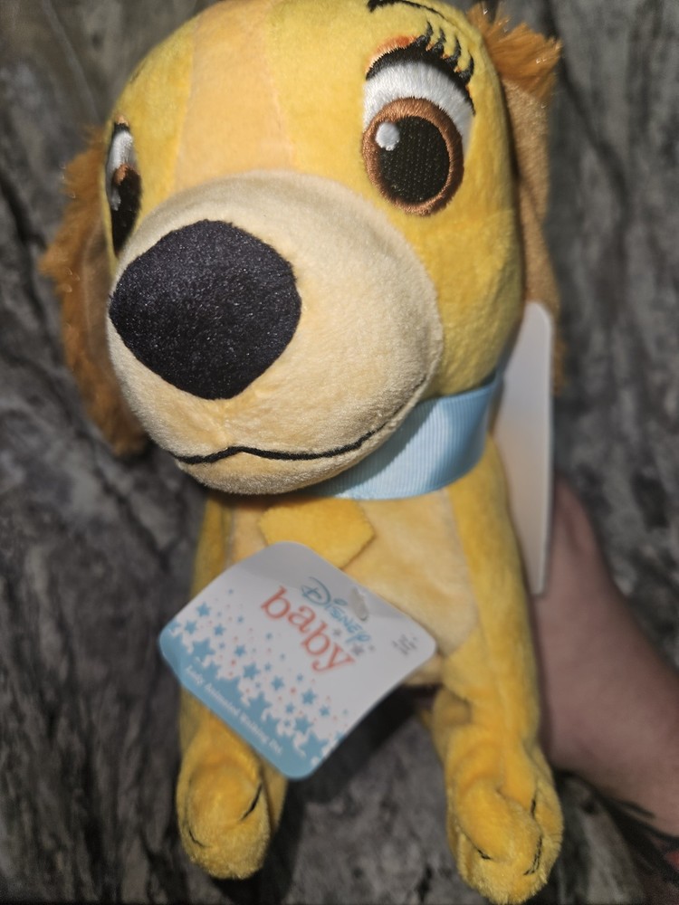 New Disney Baby Lady & the Tramp Lady Animated Walking Barking Puppy Dog Works