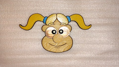 Pee-Wee’s Playhouse PENNY magnet, handmade, Retro Classic Cool!