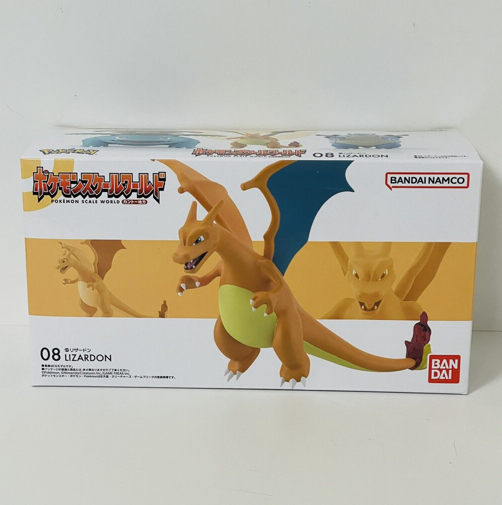 Pokemon Scale World Figure Charizard Kanto Region 1/20 Scale BANDAI JAPAN