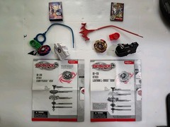 Beyblade Metal Fusion Super Vortex Battle Set Pegasus L-Drago w/ Stadium