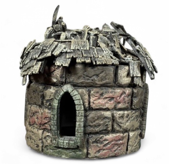 Todd McFarlane Production Toys Ruined Stone Hut Tabletop Fantasy Terrain 2005