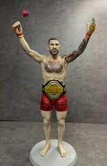 Custom 1/6 Ilia Topuria UFC Champion Figure Statue Handmade Resin Model