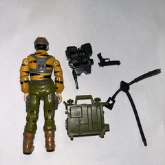 Vintage 1988 Hasbro G.I. Joe LIFELINE V2 Tiger Force 3.75” Action Figure PC3