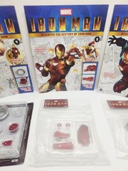 Fanhome Marvel Iron Man Model Kit Figure Parts Issues 4, 5, 6 Deagostini