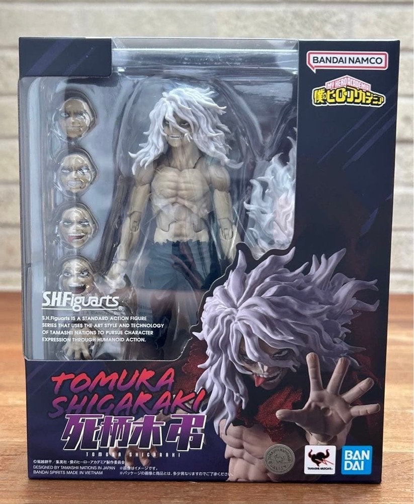 S.H.Figuarts TOMURA SHIGARAKI My Hero Academia TAMASHII NATIONS Figure New Japan