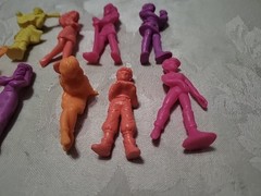 C.U.T.I.E.S. Figures LOT Of 9 Vintage 1986 Mattel CUTIES 1980’s Toys