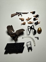 BBTS Eagle Force Captain Eagle 1/18 Action Figure Accessories Lot