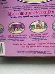 New Vintage 1993 Takara Playmates Raccoon Furry Families Playhouse Book
