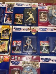 Huge Lot MLB Kenner Starting lineup SLU Nolan Ryan Bonds Clemente Collection