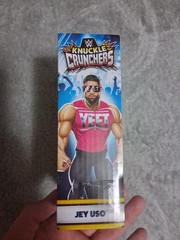 WWE Jey Uso Knuckle Crunchers Series 9 Pink Yeet Mattel Figures Bloodline