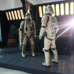 Endor Bunker Interior Diorama 1 for 3.75 in (1:18) Figure