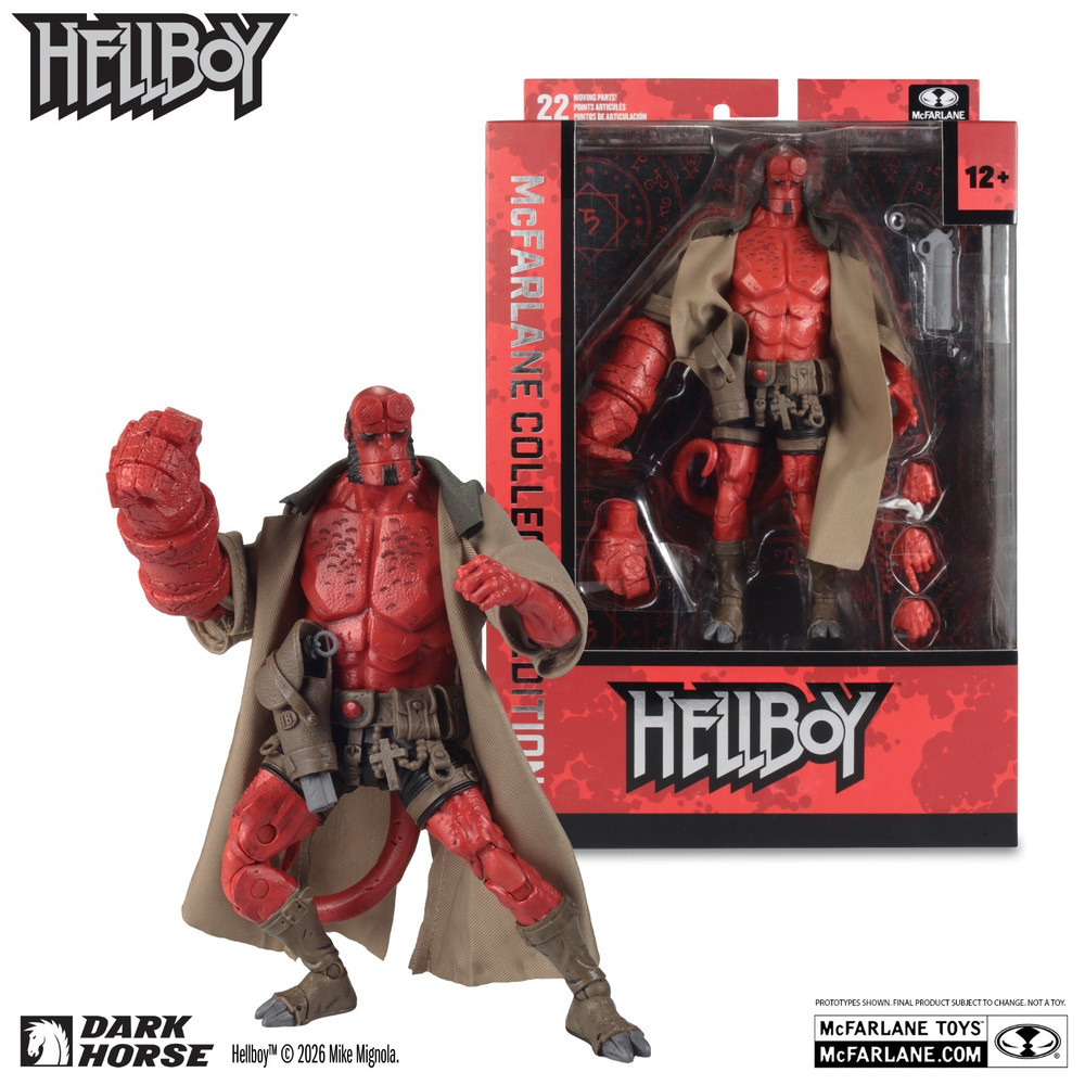 McFarlane Toys Dark Horse Comics Hellboy Collector Edition #60 7-Inch Figure
