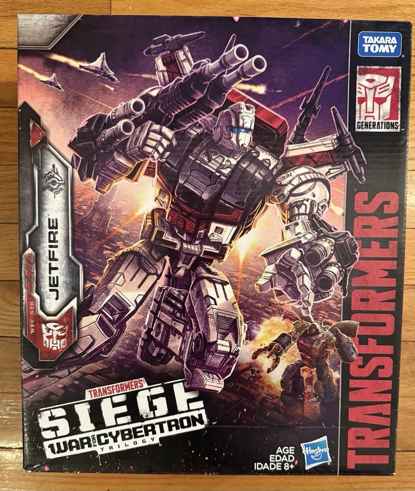 Transformers War For Cybertron Siege WFC-S28 Commander Class Jetfire NEW SEALED