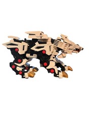 2002 Hasbro Tomy Zoids White Liger Zero Action Figure Robot Lion Tiger