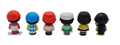 Ryan’s World Figures Sports Lot Snowboard Horse Racing Golf Hockey 2″ Lot of 6