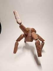 Rocky The Alien Project Hail Mary 3D Printed Articulated Figure