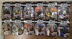 Box of 12 Star Wars Heroes Villains Collection Episode 3 Figures 2006