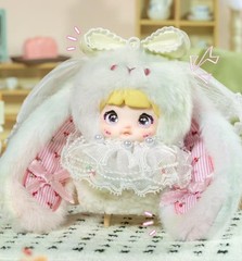 Pre-Sale Nommi Baby Sweetheart Bunny Confirmed 3.9″ Plush Pendant Action Figure