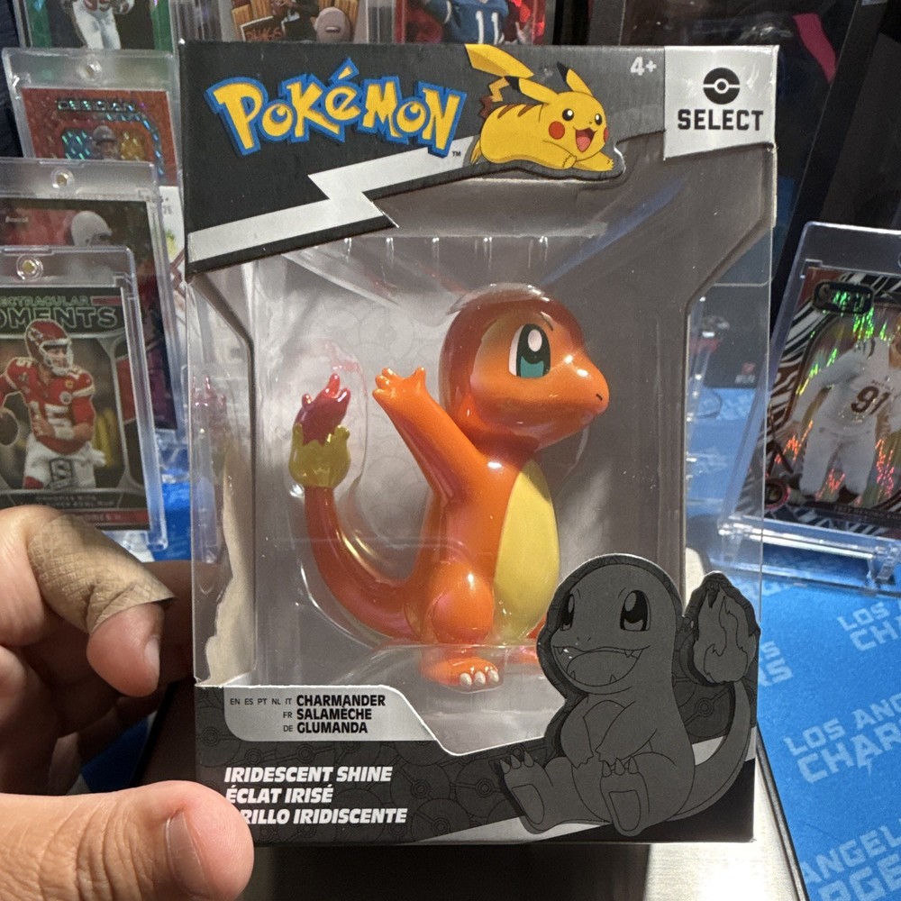 Jazwares Charmander Pokémon Select Series 1 Iridescent Plastic Figure 4+
