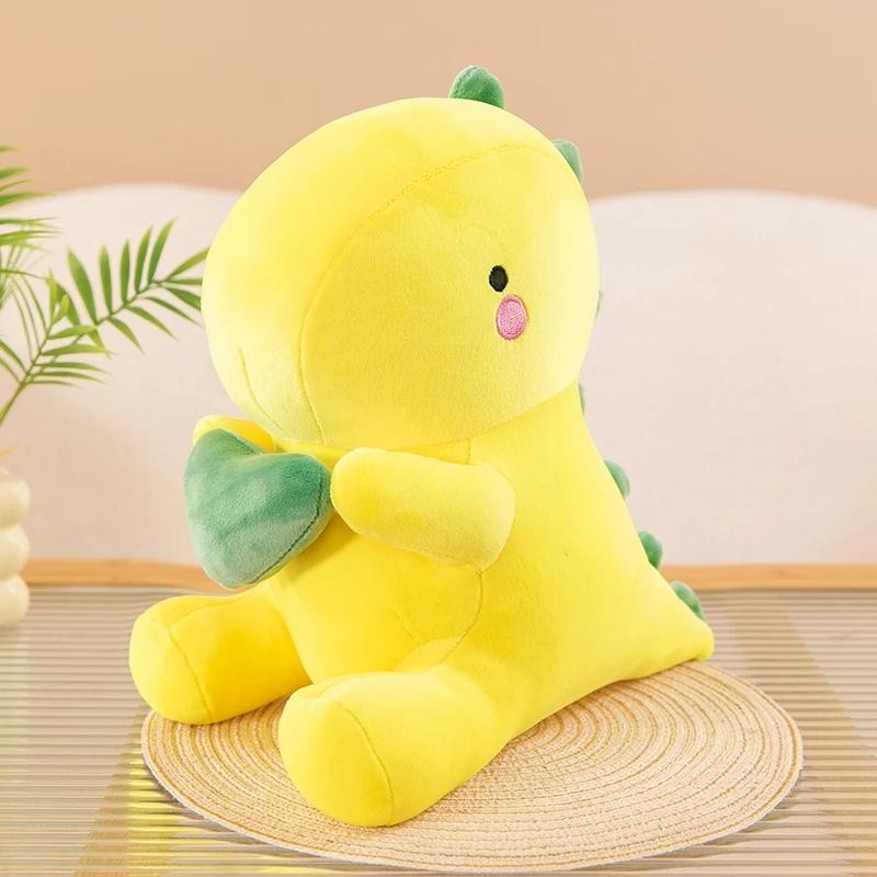 Cute Dinosaur Plush Toy Soft Stuffed Animal Rebound Doll Kids Gift Decor
