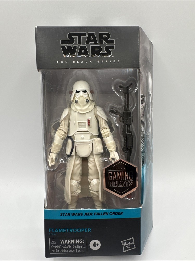 Hasbro Star Wars Black Series Gaming Greats Flametrooper Jedi Fallen Order – New