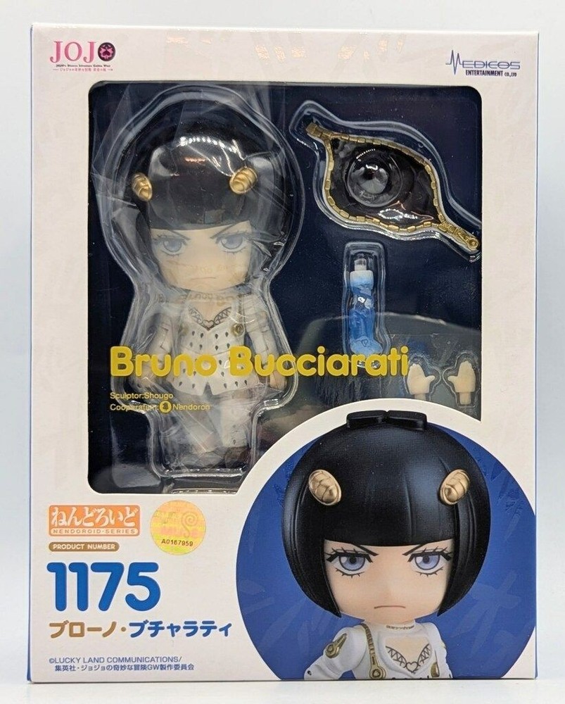 Nendoroid 1175 Bruno Bucciarati JoJo Golden Wind Figure Good Smile Action Figure