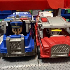 Paw Patrol Big Truck Pups HQ Truck Stop Lot With Trucks And Figures Working