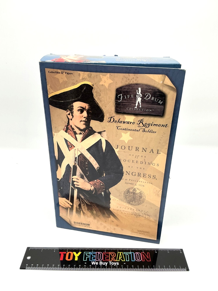 Sideshow Collectibles Fife & Drum Delaware Regiment Continental Soldier 1/6