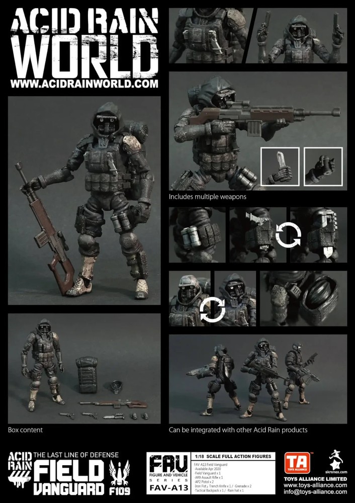 ACID RAIN /ANNEX 2179 1/18: FAV-A13 Field Vanguard *US Seller*