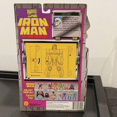 Toy Biz Marvel Comics Iron Man Century Action Figure Boxed w/ Cape & Staff