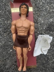 Rare vintage 1978 Tarzan action figure. New In Box