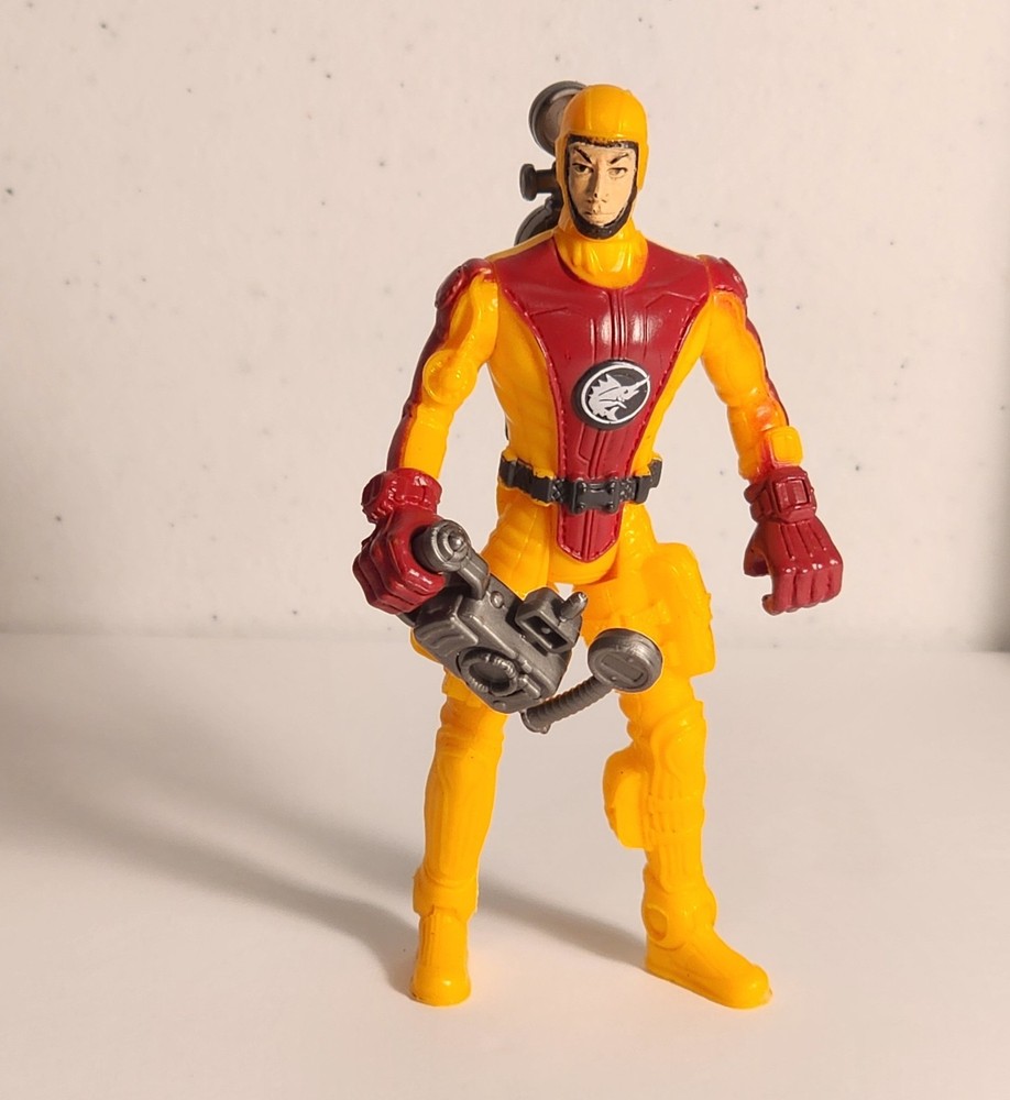 Chap Mei Animal Planet Deep Sea Adventure Playset Yellow Diver Action Figure 4″