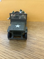 Vintage Mattel Hanna-Barbera Yogi Bear Boo Boo 1/32 Willys Jeep Military Vehicle