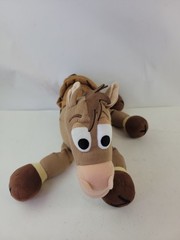 Disney Store Toy Story Woody’s Poseable Galloping Horse Bullseye 12″ .
