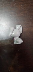 Mattel Barbie Pet Bunny Rabbit Gray and White With Pink Bow