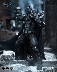 INART Batman Arkham Origins Battle Damaged 1/12 Figure DC Action Figure In Hand!