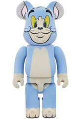 BE@RBRICK TOM Classic Color FLOCKY Ver. 100% 400% TOM AND JERRY Figure Bearbrick