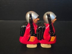 VINTAGE 1960’S MARX HAP-HOP RAMP WALKERS LOT OF 2/Red & Blue /HONG KONG!!!!