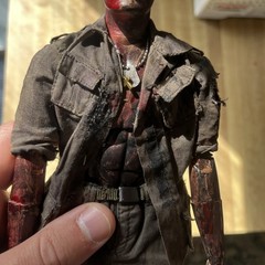Sideshow Platoon Vietnam 1/6 Custom Chris Taylor Hot Toys Figure