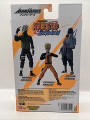 Bandai Anime Heroes Naruto Shippuden Uzumaki Action Figure 6-inch New In Box