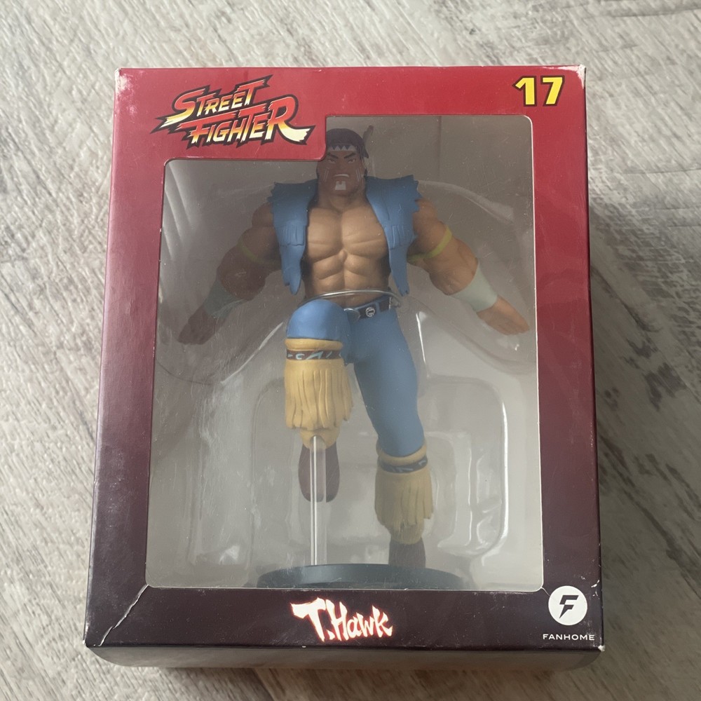 Sealed/New In Box- Street Fighter Fanhome T. Hawk Figure #17