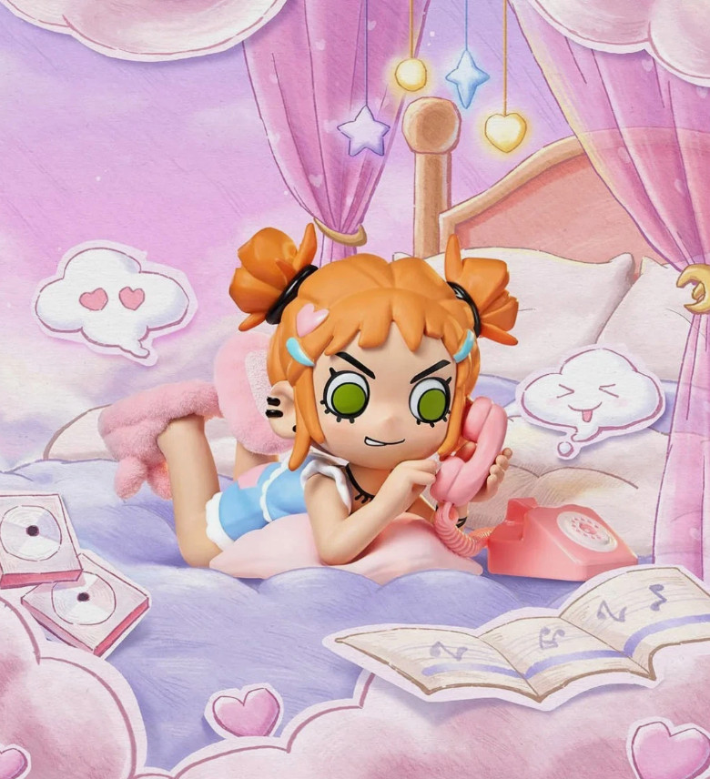 POP MART x Lil Peach Riot Sleepover Series Gigi-Prank Call Confirmed Figure New