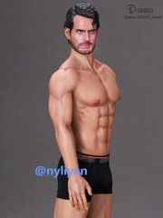 LDDOLL 34Boy 1/6 Finger Bone Makeup Flexible Silicone Muscle Body Figure Doll