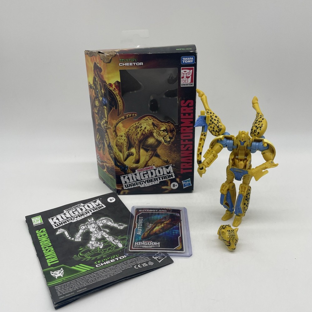 Hasbro Transformers Kingdom War For Cybertron Cheetor Figure Beast Wars! DMG