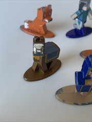 Minecraft Nano Metal Figures Jada Toys Metal Die Cast Mini figures Lot of 8